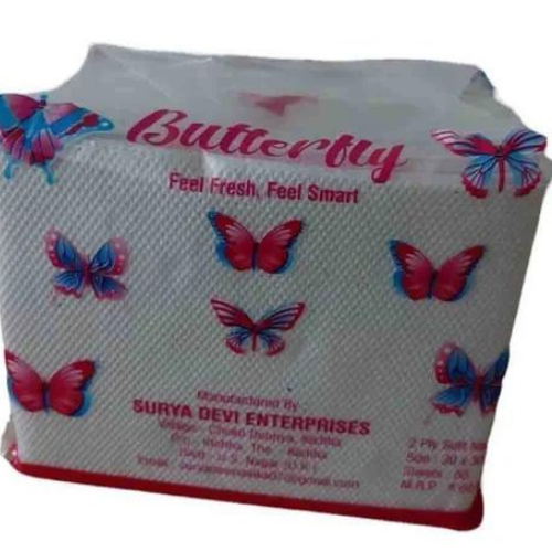 2 Ply Butterfly Tissue Paper Napkin
