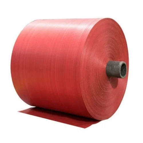 Red PP Woven Roll