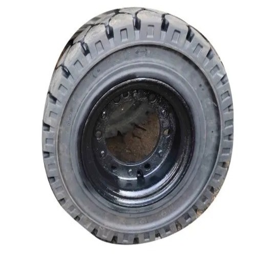 Black Rubber Forklift Tyre